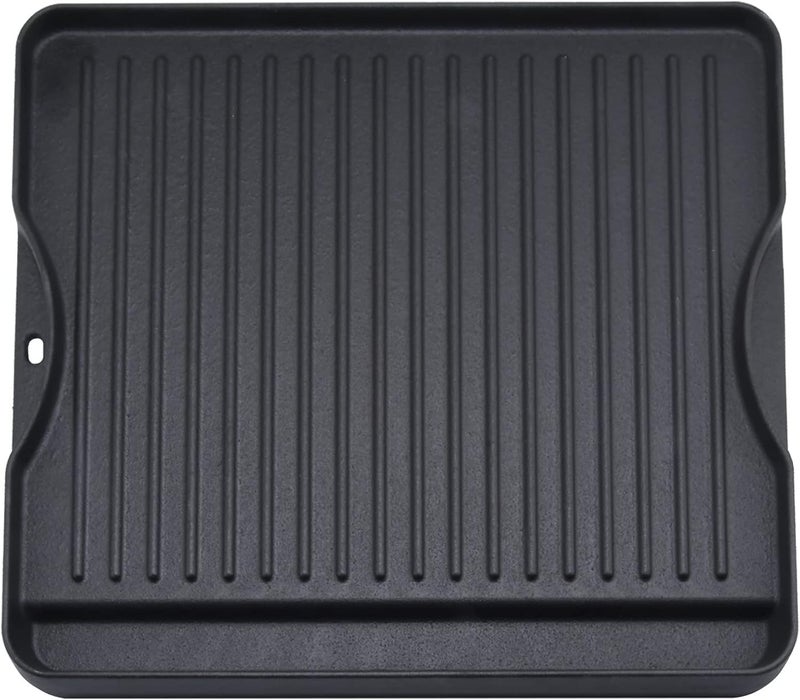 GGC Reversible Cast Iron Grill Griddle for All Camp Chef 14" and 16" Stoves, Double Side Griddle for Camp Chef Explorer 2-Burner, 3-Burner, Single Burner Stove, Cooking Surface 14" x 16" - Image 1
